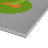 Middelste eeuw Moderne Cartoon House Cutting Board Snijplank (Hoek)