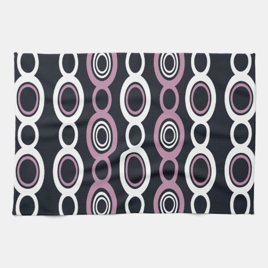 Middelste eeuw Moderne Keten Verbindingen Witte Ma Theedoek (Horizontaal)