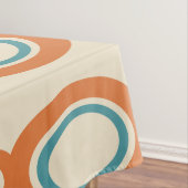 Middelste eeuw Moderne keten verbindt kleurrijk Tafelkleed (Voorbeeld)