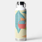 Middelste eeuw Moderne koffie op maat Waterfles (Voorkant)