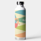 Middelste eeuw Moderne koffie op maat Waterfles (Links)