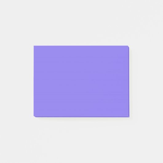 Middelste Leisteenblauw Effen Kleur  Post-it® Notes (Voorkant)