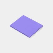 Middelste Leisteenblauw Effen Kleur  Post-it® Notes (Schuin)