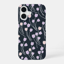 Middeltuin Dark Navy & Lila Schetsbloem