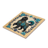 Middeltuin Newfie Tegeltje (Zijkant)
