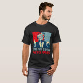 Middelvinger Biden Harris Republikeins Amerikaans  T-shirt (Voorkant volledig)