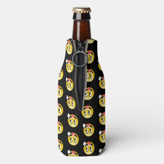 Middelvinger Emoticon Koelbox Flesjeskoeler (Fles Achterkant)