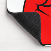 Middelvinger Fake Friends Muismat (Hoek)