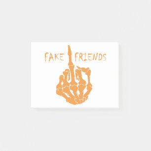 Middelvinger Fake Friends Post-it® Notes
