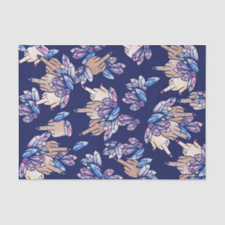 middelvinger feministische heks tissuepapier