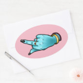 Middelvinger Sticker (Envelop)