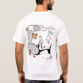 middelvingerige t-shirt (Achterkant)