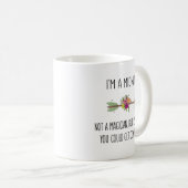 Middelvrouw Gift Idea Koffiemok (Voorkant rechts)