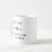Middelvrouw Gift Idea Koffiemok (Voorkant links)