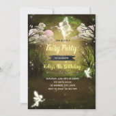 Middelzomernacht Dream-uitnodiging Kaart (Voorkant)