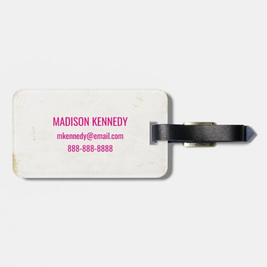 Middelzomerwereld Bagagelabel (Achterkant horizontaal)