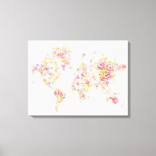 Middelzomerwereld Canvas Afdruk (Voorkant)