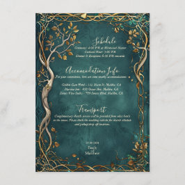 Midden-aarde Majesteit Bruiloft Behuizing Kaart