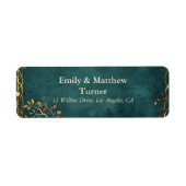 Midden-aarde Majesteit bruiloft Etiket (Voorkant)