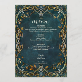 Midden-aarde Majesteit bruiloft Menu