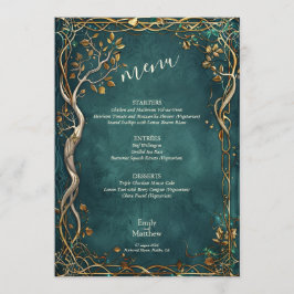 Midden-aarde Majesteit bruiloft Menu