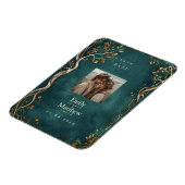 Midden-aarde Majesteit Bruiloft Save The Date Magneet (Linkerzijde)