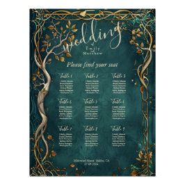 Midden-aarde Majesteit bruiloft zitgrafiek Perfect Poster