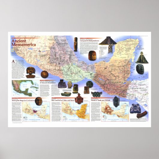 " Midden-Amerika: 1997 Ancient Mesoamerica 2/2.. Poster (Voorkant)