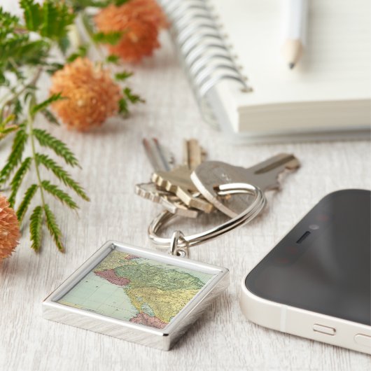 Midden-Amerika 2 Sleutelhanger (Zijkant)