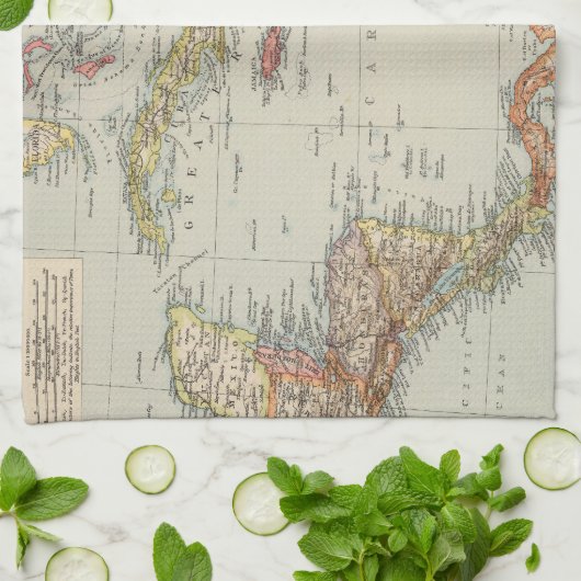 Midden-Amerika 2 Theedoek (Gevouwen)