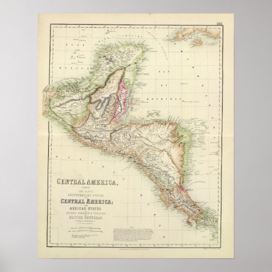 Midden-Amerika 3 Poster (Voorkant)