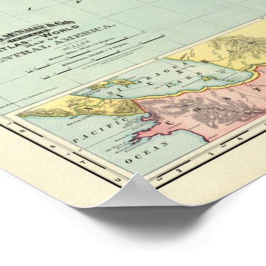 Midden-Amerika 3 Poster (Hoek)