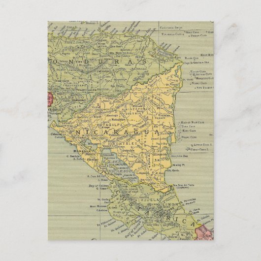 Midden-Amerika 5 Briefkaart (Voorkant)