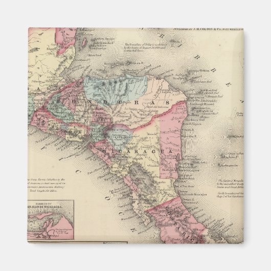 Midden-Amerika 5 Magneet (Voorkant)