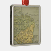 Midden-Amerika 5 Metalen Ornament (Rechts)