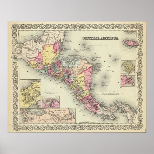 Midden-Amerika 5 Poster (Voorkant)