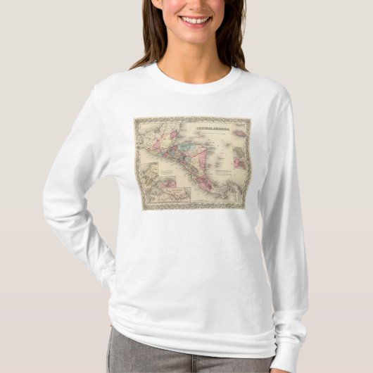 Midden-Amerika 5 T-shirt (Voorkant)