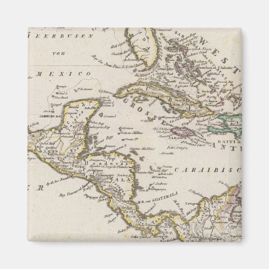Midden-Amerika 6 Magneet (Voorkant)