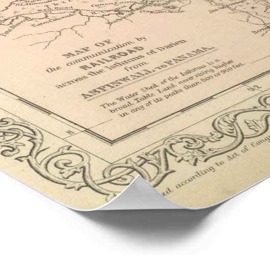 Midden-Amerika 6 Poster (Hoek)