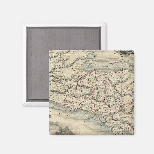 Midden - Amerika 7 Magneet (Voorkant / Achterkant)