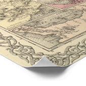 Midden-Amerika 8 Poster (Hoek)