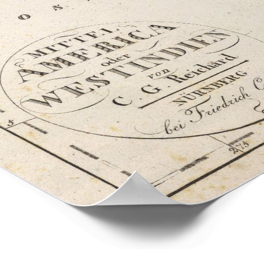 Midden - Amerika 9 Poster (Hoek)