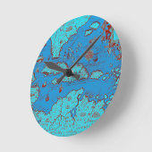 Midden-Amerika ("America Occidentalis") Ronde Klok (Hoek)