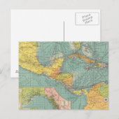 Midden-Amerika Briefkaart (Voorkant / Achterkant)