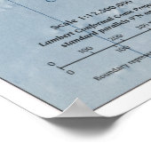 Midden-Amerika en de Caraïbische kaart Poster (Hoek)