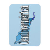 Midden-Amerika Magneet (Verticaal)