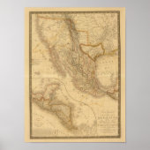 Midden-Amerika Poster (Voorkant)