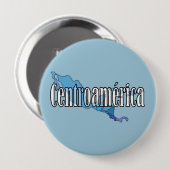Midden-Amerika Ronde Button 4,0 Cm (Voorkant /achterkant)