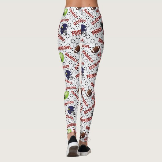Midden-Amerikaanse Football Leggings (Achterkant)
