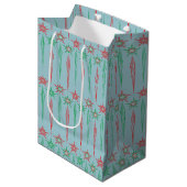 Midden-Amerikaanse pictogrammen Gemiddelde Gift Ba Medium Cadeauzakje (Voorkant Gekanteld)